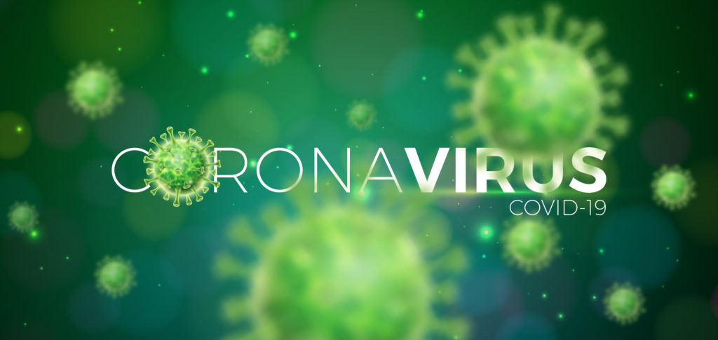 coronavirus macro shot 