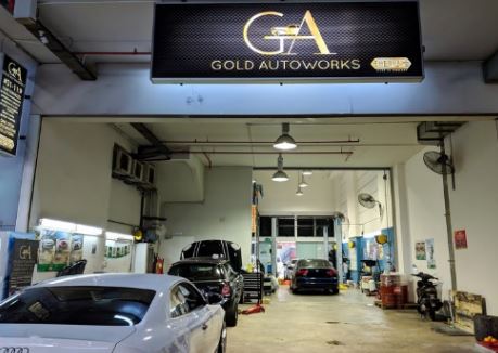workshop car Singapore gold autoworks