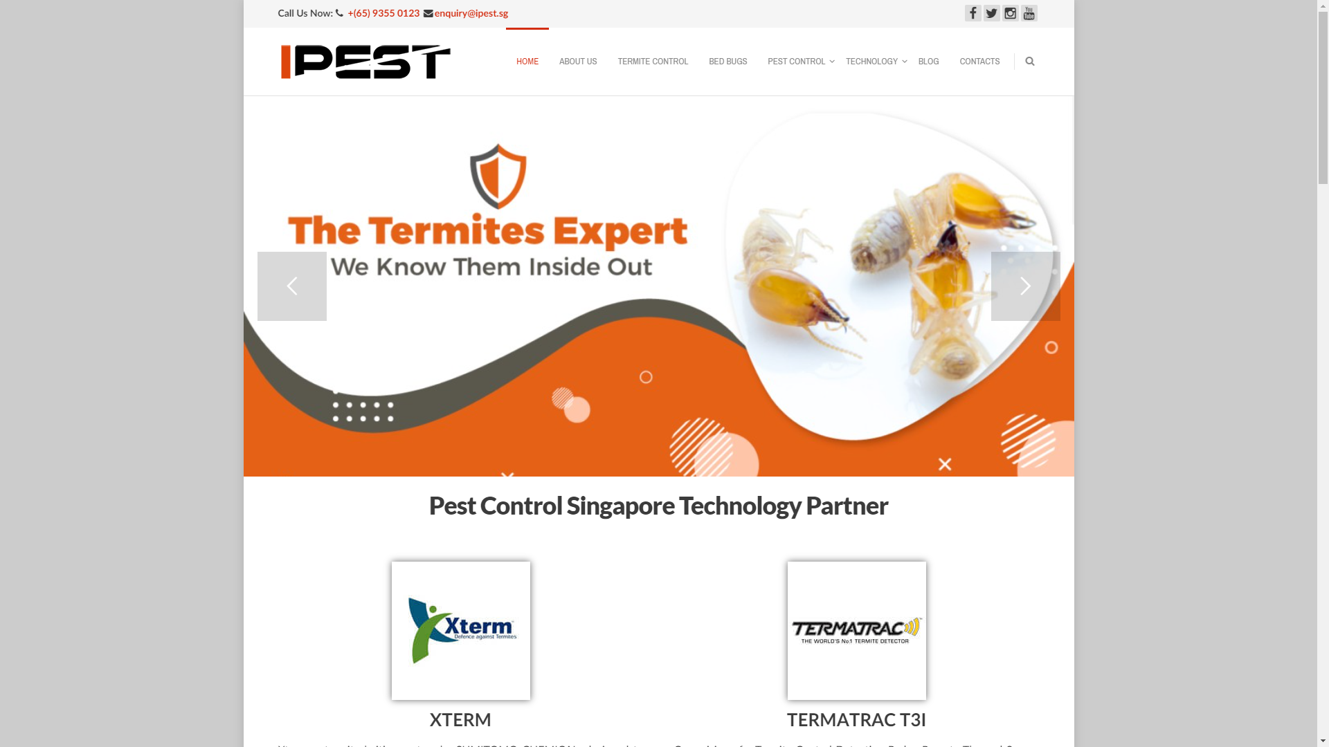 iPest Management pests control Singapore