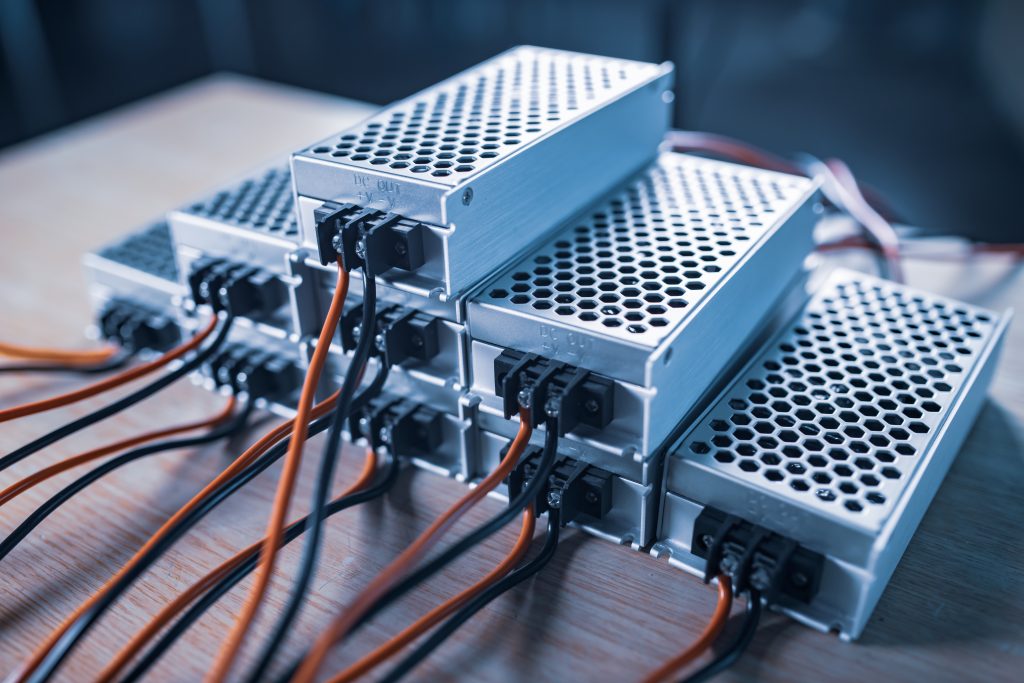 uninterruptible power supply close up