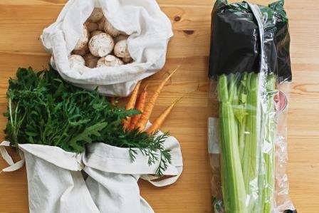 Use reusable cloth bags at supermarkets instead of getting new plastic bags each time