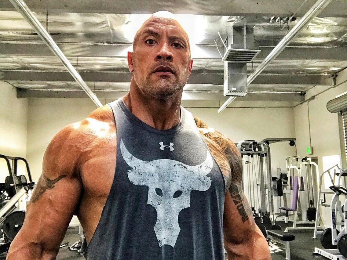 UNDER ARMOUR - アンダーアーマー　Dwayne Johnson Under Armour - Strong is a mindset. Dwayne The Rock
