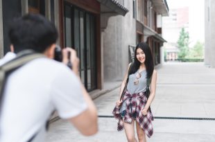 outdoor photo shoot