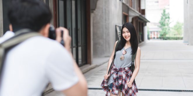 outdoor photo shoot