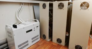 A UPS being used in a data centre