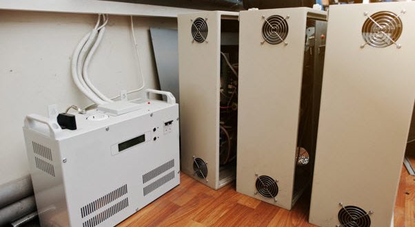A UPS being used in a data centre