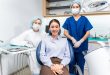 Inside a dentist's surgery room