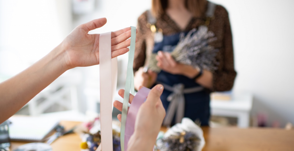 Customised ribbons Singapore for corporate gifts