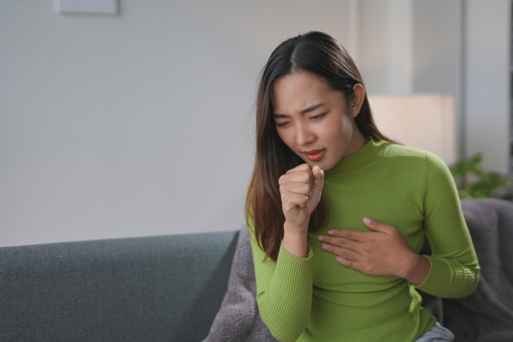 persistent cough with phlegm