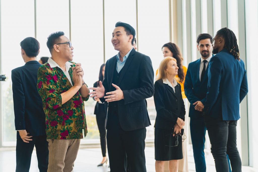 Modern corporate event space in Singapore for team meetings