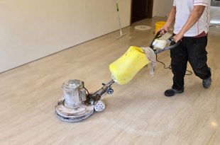 Professional marble cleaning service in Singapore restoring floor shine