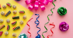 Recycled polyester ribbon for sustainable gifting