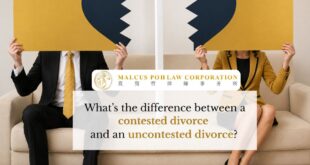 Divorce lawyer in Singapore providing legal consultation for separation cases