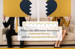 Divorce lawyer in Singapore providing legal consultation for separation cases