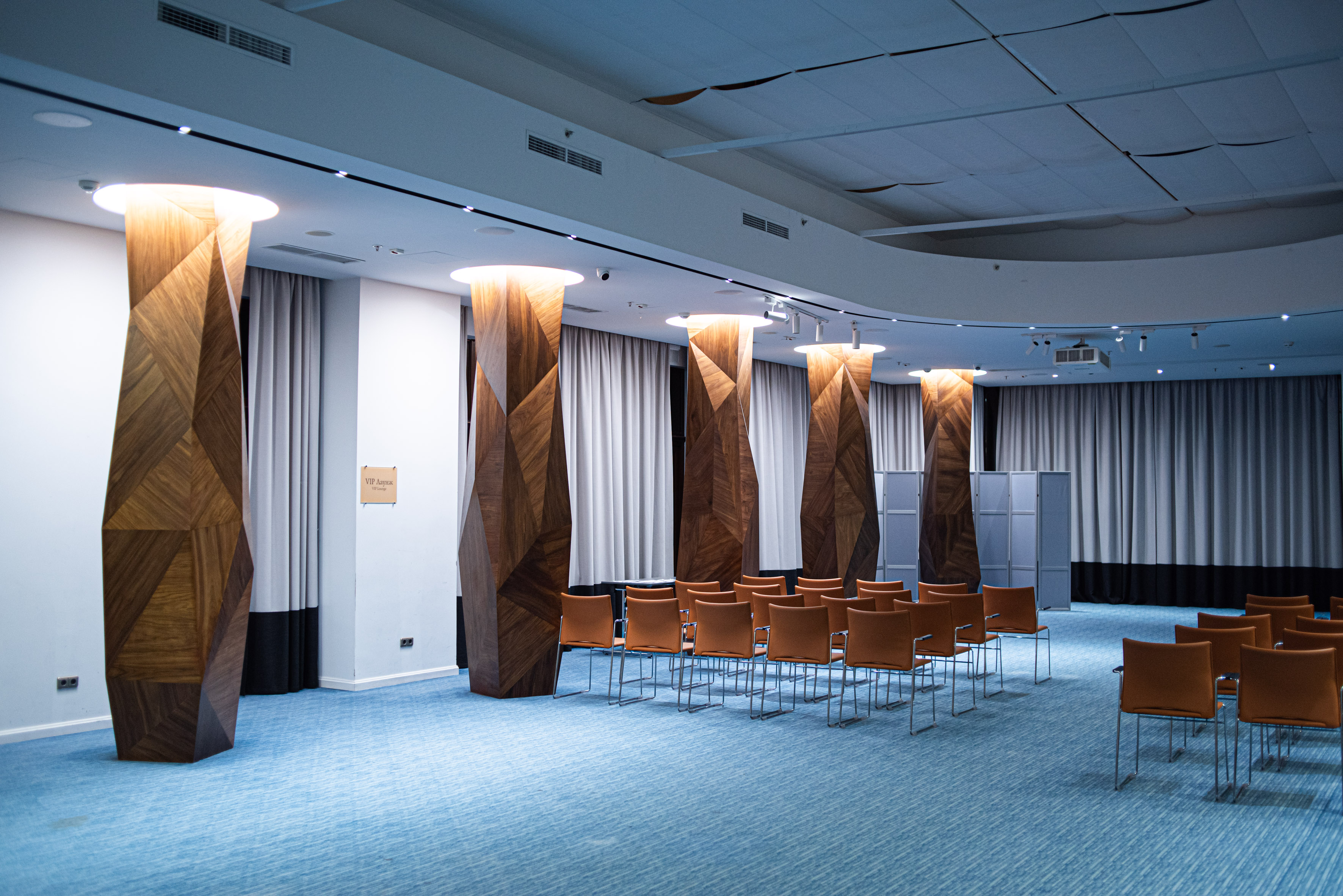 corporate event space singapore conference hall setup