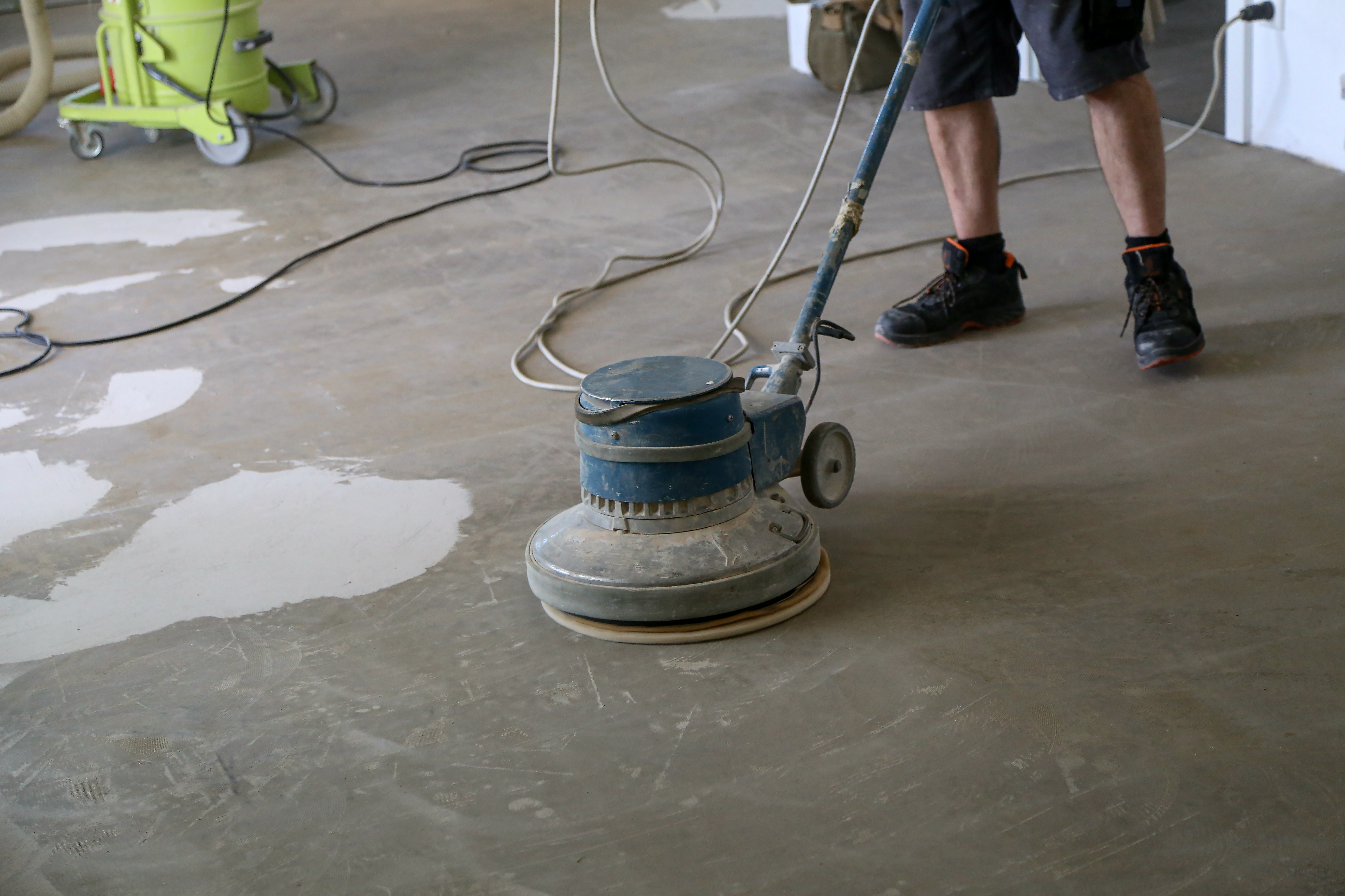 machinery deep cleaning for hard floors in Singapore home