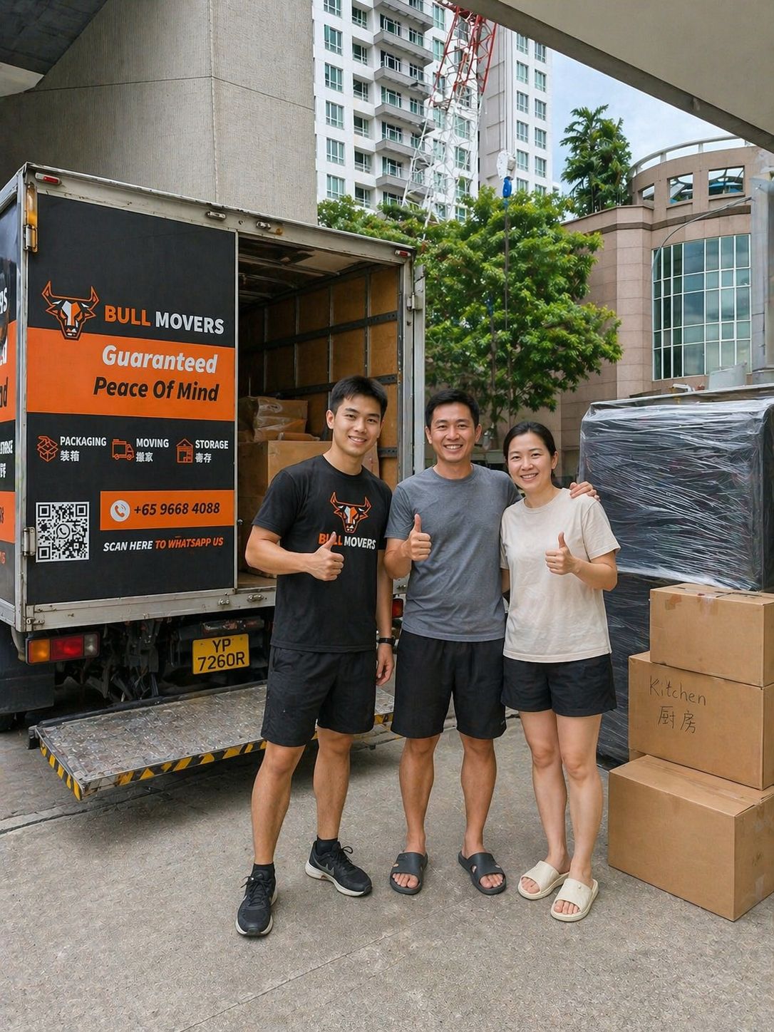 Residential movers in Singapore | Bull Movers