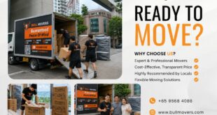 Experience office moving company Singapore | Bull Movers