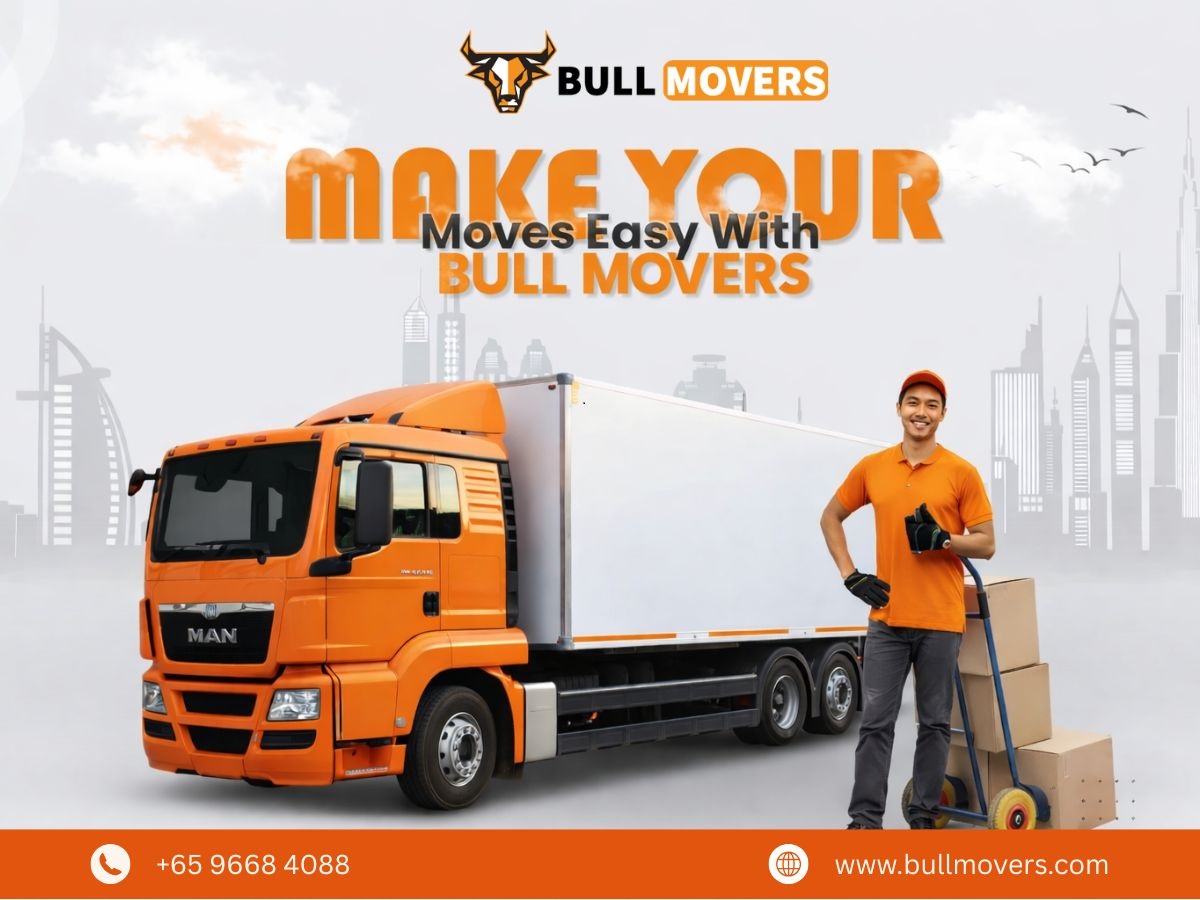 Reliable commercial mover service Singapore | Bull Movers