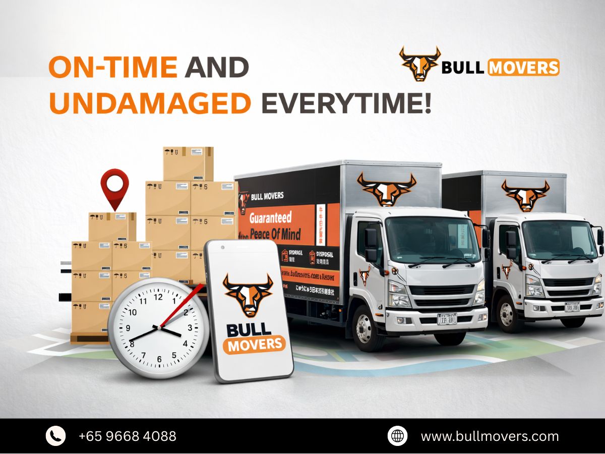 Trusted office moving company Singapore | Bull Movers