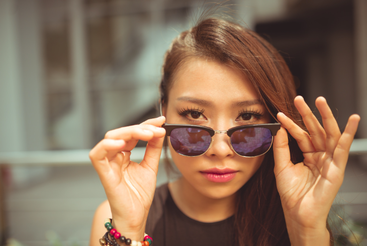 Sunglasses with UV protection

