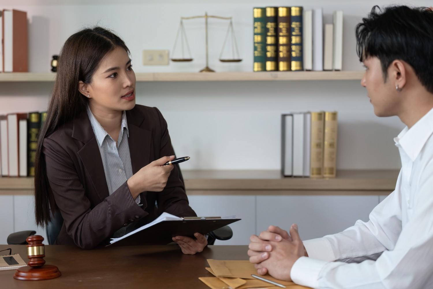 Divorce lawyer in Singapore providing legal consultation at Malcus Poh Law Corporation