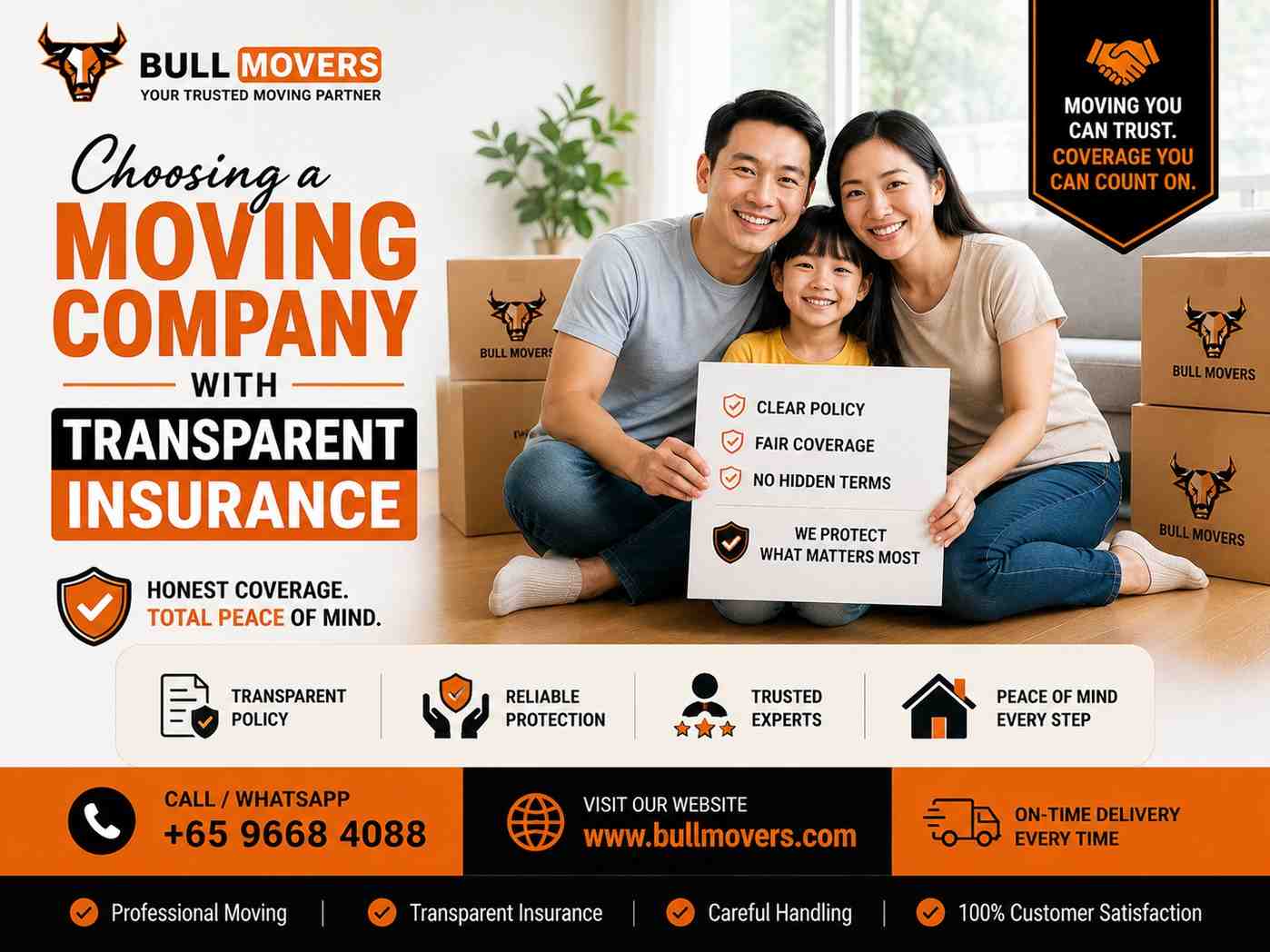 Choosing the best moving company in Singapore | Bull Movers