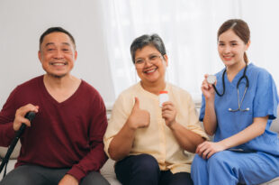 Professional home nursing in Singapore for patients receiving care at home