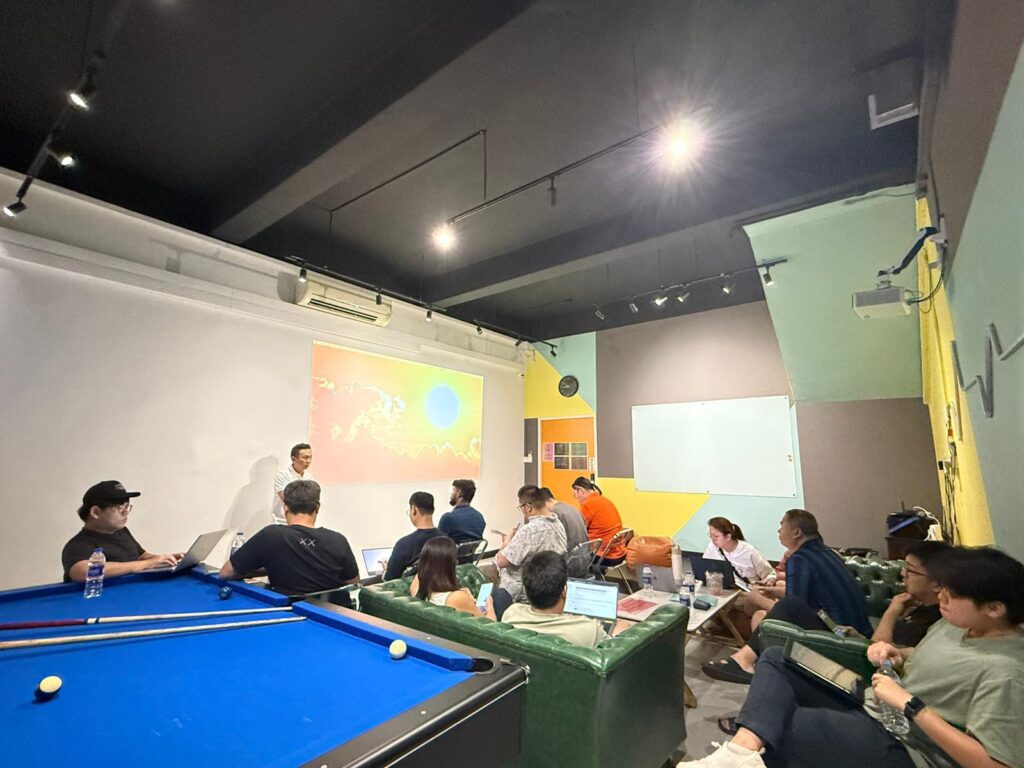 Flexible corporate event space in Singapore with adaptable seating
