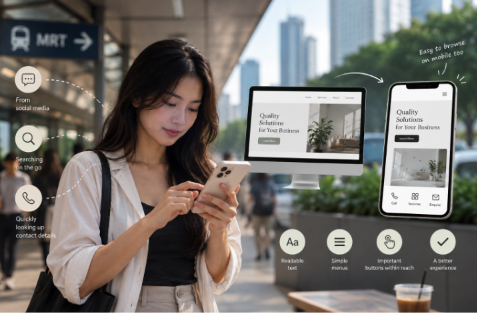 Singapore Web design