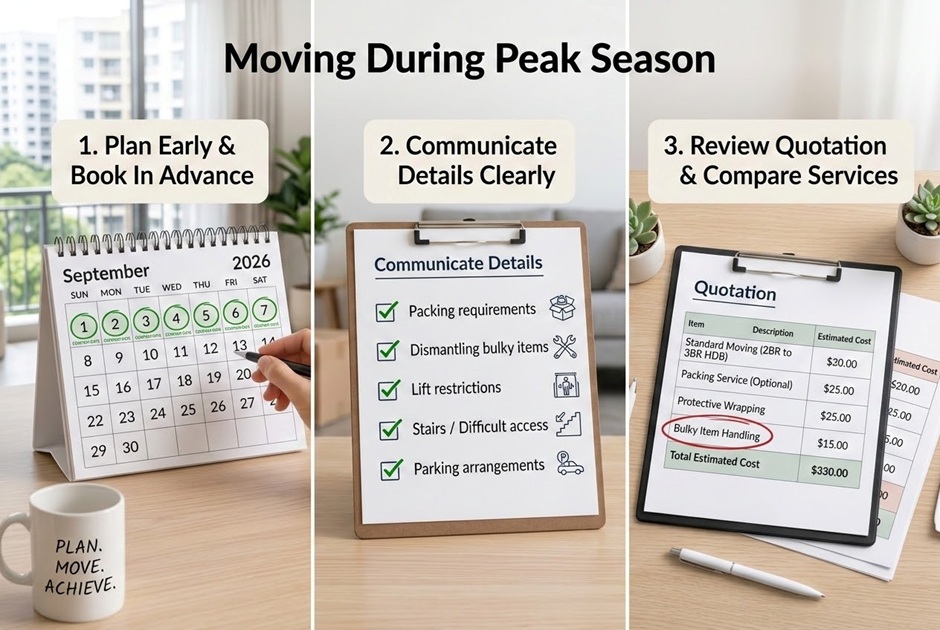 Best home movers in Singapore offering reliable residential moving and relocation services.