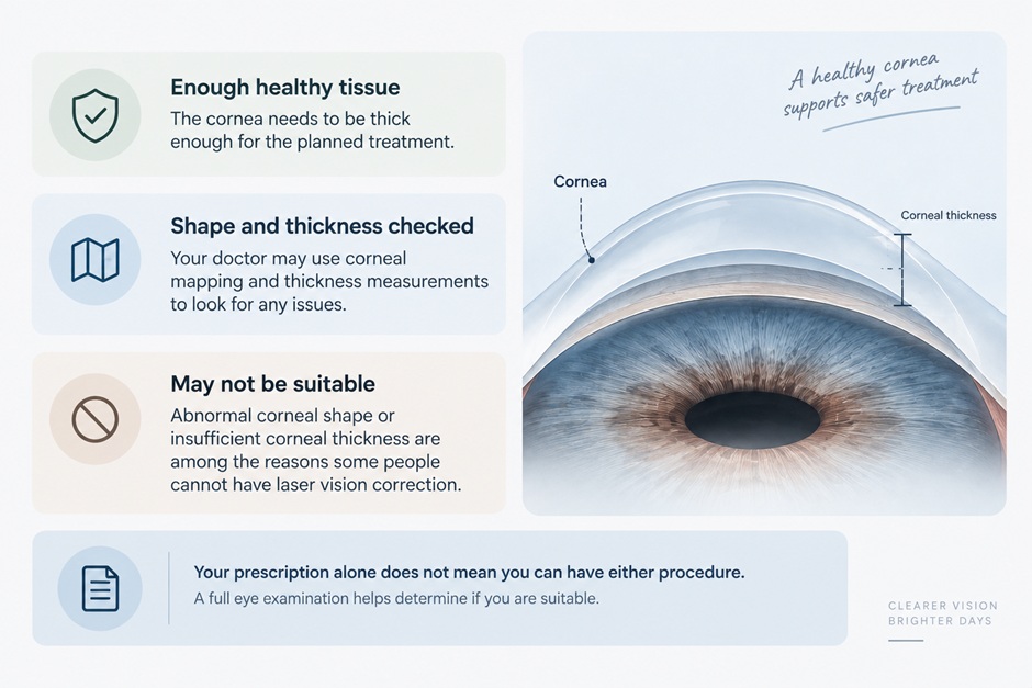 Dr Natasha Lim performing corneal mapping and thickness measurements during eye examination consultation
