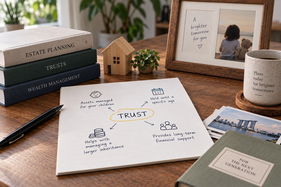 Singapore wills and trusts attorney explaining inheritance planning for overseas assets 
