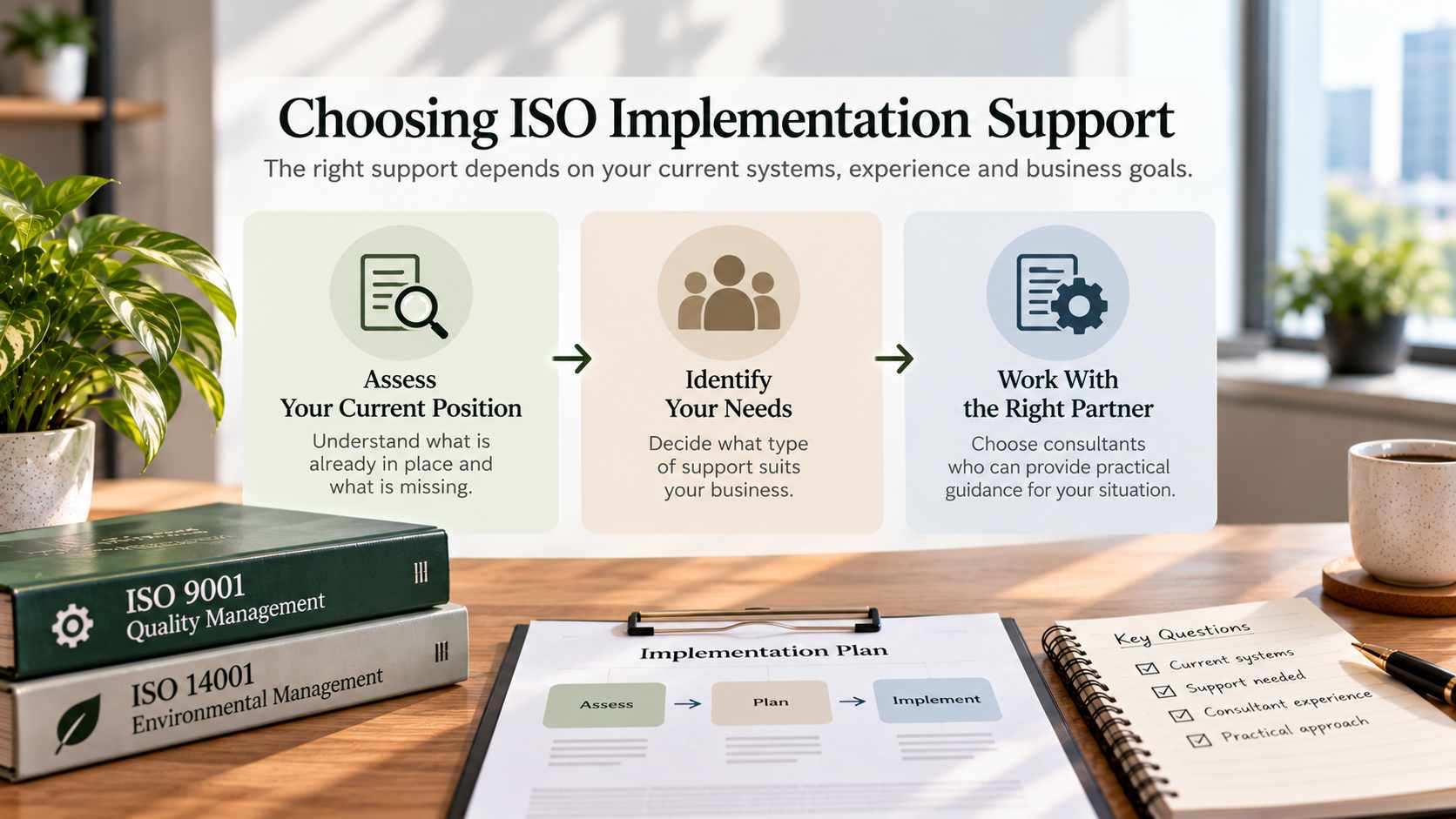 ISO 14001 environmental management system implementation and compliance planning