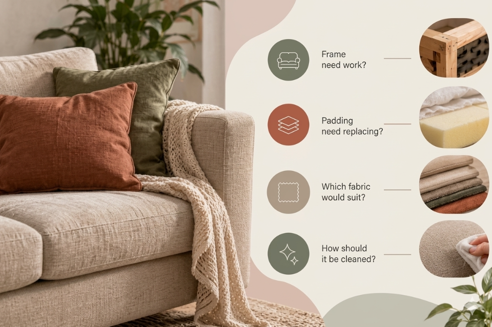 sofa upholstery specialist in Singapore